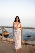 COORDINATO BIKINI 3 PEZZI IN PIZZO