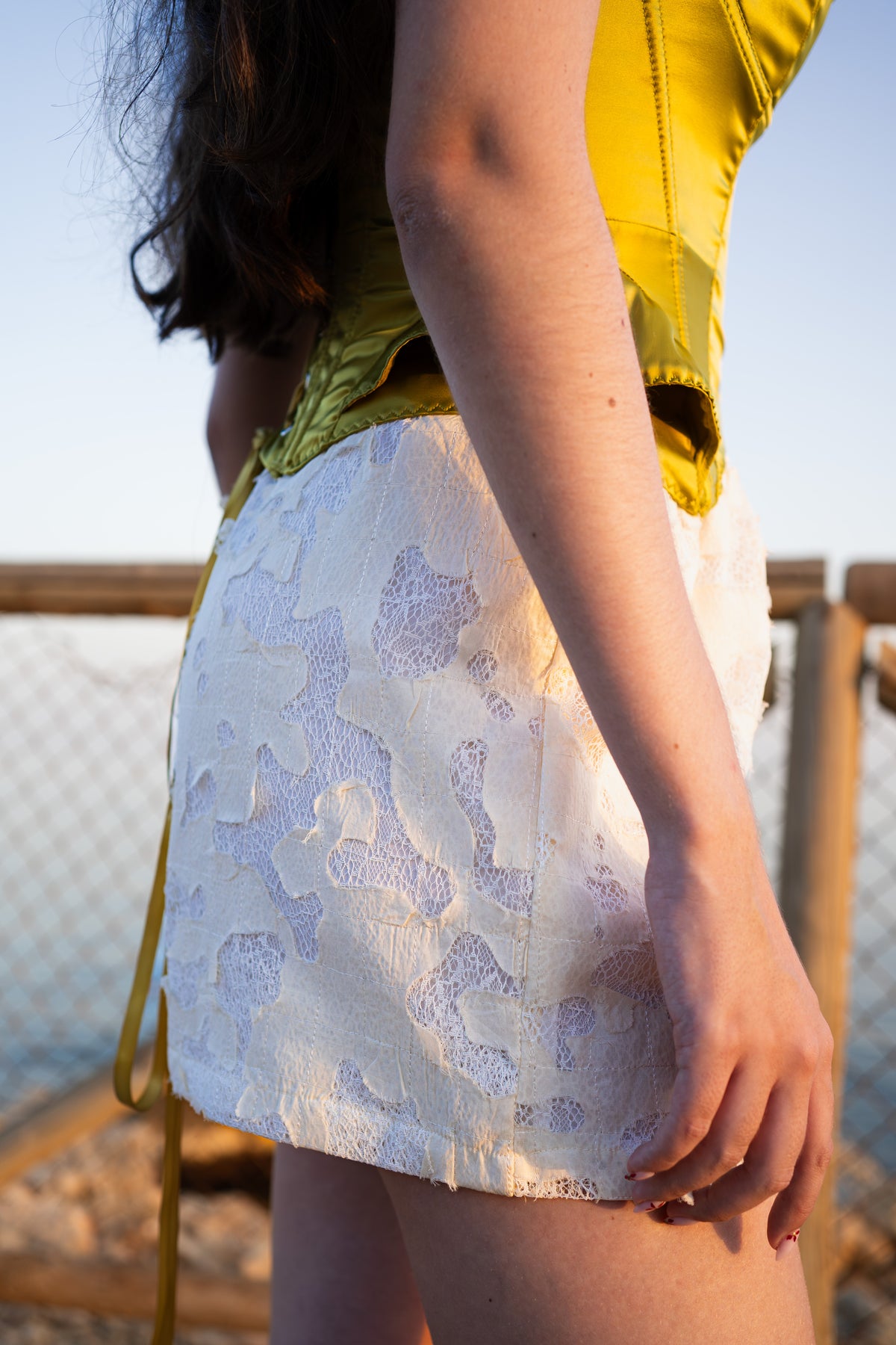 SHORT JACQUARD IN COTONE