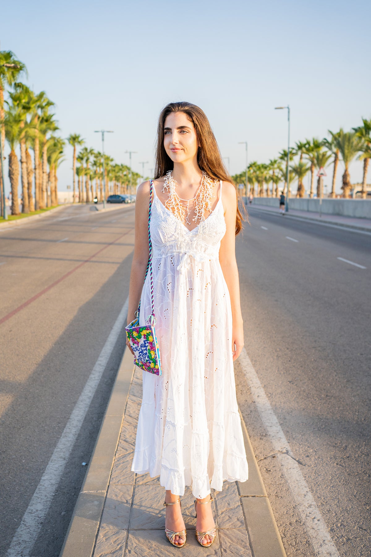 VESTITO LUNGO IN SAN GALLO